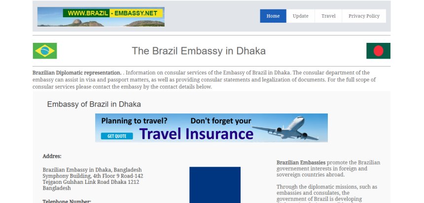 ঢাকার ব্রাজিল এ্যাম্বাসিতে ভিসা আবেদন ও অ্যাপয়েন্টমেন্ট নেওয়ার নিয়ম ২০২৬ (Brazilian Embassy Visa Application)