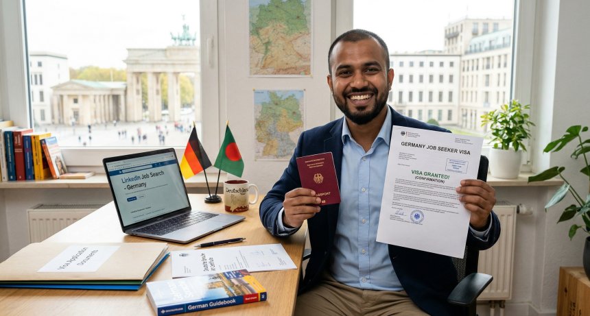 জার্মানি জব সিকার ভিসা (Job Seeker Visa) কীভাবে পাবেন?